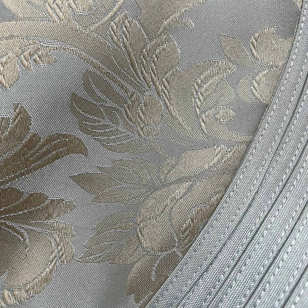 EUC - Vintage JS Collections 3 Piece Silvery Blue Brocade Formal Outfit - Picture 2 of 8
